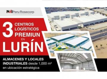 Nave industrial · 1000m² · Centros Logisticos Premiun - Desde 1000 m² - Lurin