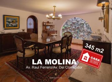 Casa de 4 habitaciones, Lima · Casa en Venta en La Molina en Condominio Privado