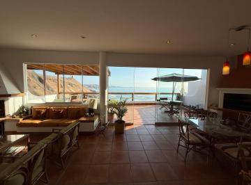 Casa de playa de 5 habitaciones, Cañete · Remate Preciosa Casa 4 Dorm. C. Baño, Terraza Vista Directa Al Mar, Cancha