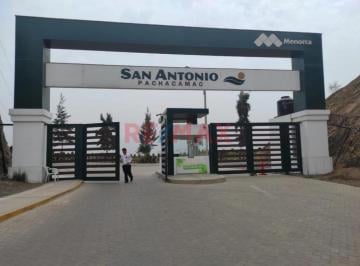 Terreno / Lote · 101m² · Se Vende Terreno en San Antonio de Pachacamac