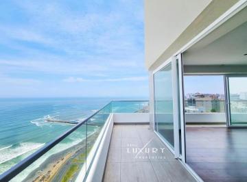 Departamento de 4 habitaciones, Lima · Lujo Frente Al Mar, Flat de 310 m² en Larcomar de Estreno