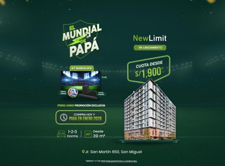 Desarrollo vertical , Lima · Edificio New Limit
