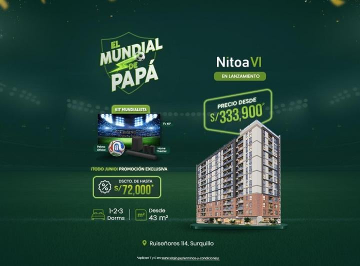 Desarrollo vertical , Lima · Edificio Nitoa 6