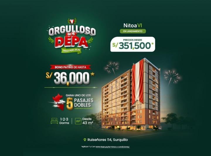 Desarrollo vertical , Lima · Edificio Nitoa 6