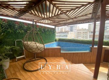Departamento de 3 habitaciones, Lima · Alquilo / Vendo Moderno Pent - House Domotizado de 3 Dorm., Surco