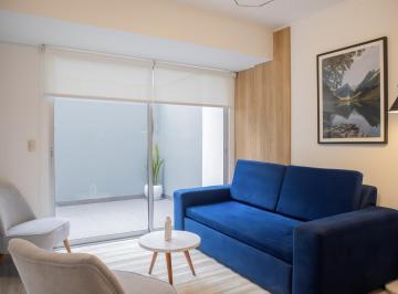 Departamento de 1 habitación, Lima · Moderno Dpto Amoblado con Terraza en Barranco – 60 m², Piso 1