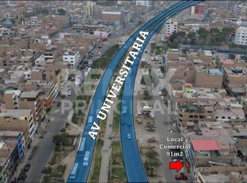 Local comercial · 89m² · Local Comercial en Alquiler Ubicado Estrategicamente en Plena Av Universitaria