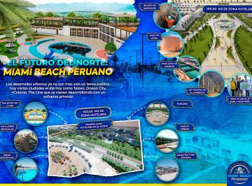 Terreno / Lote , Casma · Lote Premium Cerca Al Mar en Condominio Exclusivo – Miami Beach Peruano (160 M²)