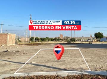 Terreno / Lote , Ica · Oportunidad Única: en Venta La Florida IV Etapa Frente a Parque