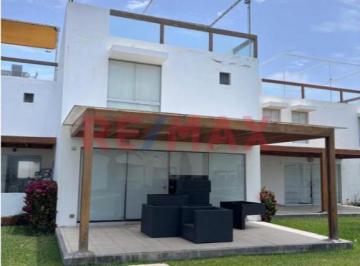 Casa · 123m² · 3 Dormitorios · 2 Estacionamientos · Casa de Playa Amoblada en El Condominio Asia del Sur, Km 108 de La Panamericana Sur, Playa Sarapampa