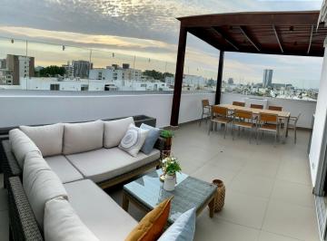 Departamento de 3 habitaciones, Lima · Alquilo Hermoso Dúplex Amoblado y Equipado en Condominio Hometown – San Borja