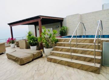 Departamento de 3 habitaciones, Lima · Bello Penthouse Triplex con Espectacular Vista Al Mar Terraza C/piscina Bbq Bar
