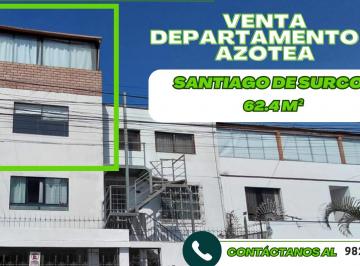 Departamento de 4 habitaciones, Lima · Ocasión: Venta de Departamento y Azotea en Calle Manuel Herrera Pomareda - Surco