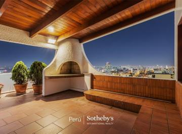 Departamento de 3 habitaciones, Lima · Espectacular Penthouse Tipo Casa y Lindas Vistas Frente Al Golf de San Isidro
