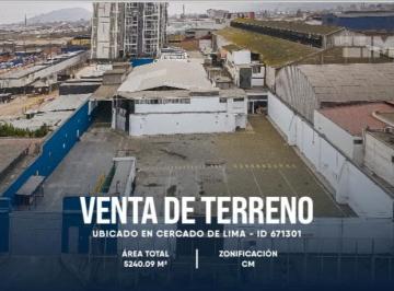 Terreno / Lote de 10 habitaciones, Lima · Venta de Terreno en Av Oscar Benavides (Ex Colonial) Cercado de Lima