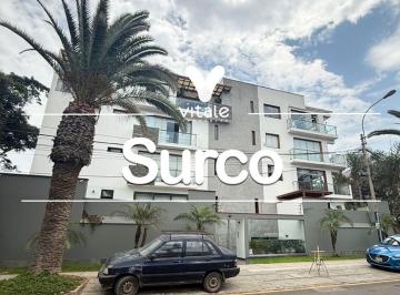 Departamento de 4 habitaciones, Lima · Departamento Único en Venta en Surco: 283 m², Tres Frentes y Ascensor Directo.