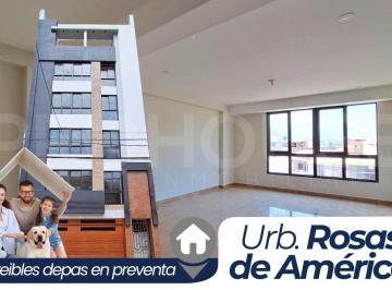 Departamento de 3 habitaciones, Trujillo · Urb. Rosas de América - Departamentos de Estreno en Preventa