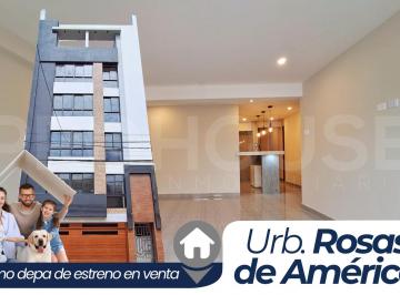 Departamento en Venta de 3 habitaciones Trujillo · Urb. Rosas de América - Último Departamento de Estreno en Venta