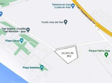 Terreno / Lote · 22242m² · Vendo Bello Terreno 22,242 m² a Us45xm², Junto a Playa Gaviotas, Distrito de Asia