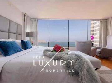 Departamento de 4 habitaciones, Lima · Luxury Oceanfront, larcomar Miraflores 4dorm.