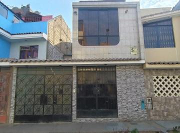 Casa de 4 habitaciones, Lima · "Venta de Casa de 2 Pisos en Los Olivos - Villa Sol con Local, Cochera E Ingreso Independiente"