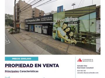 Casa de 1 habitación, Lima · Oportunidad Para Desarrolladores – Terreno en Venta en Surco (Rda | 10 Pisos)