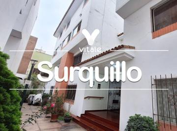 Departamento de 2 habitaciones, Lima · Dúplex en Alquiler en Surquillo | 93 m², 2 Dorm., Sala Iluminada y Seguridad 24 H