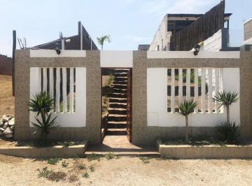 Casa de playa de 2 habitaciones, Cañete · Venta | Terreno + Casa + Cabañas – Playa El Rosario, Asia