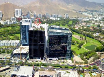 Oficina comercial , Lima · Alquiler Oficina en Gris 302 m² Piso 7 Capital El Golf Camacho Surco