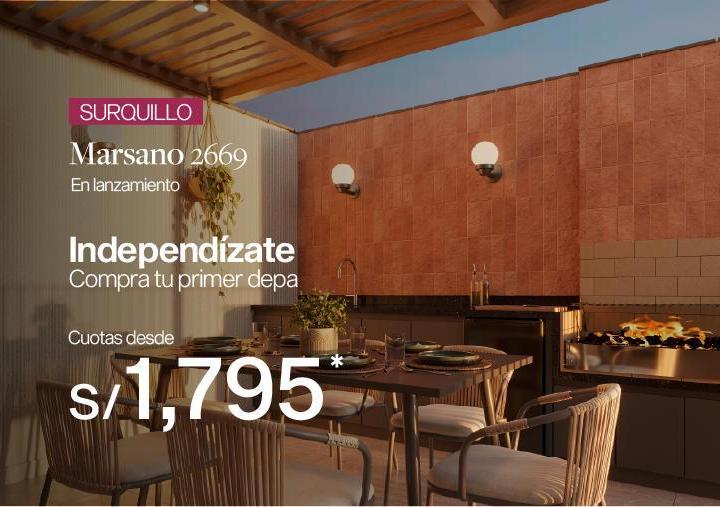 Desarrollo vertical , Lima · Marsano 2669