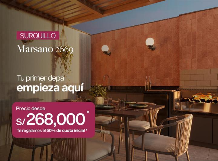 Desarrollo vertical , Lima · Marsano 2669