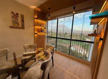 Departamento de 3 habitaciones, Arequipa · Hermosas Vistas y Modernidad en Departamento Amoblado en Cayma