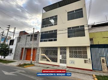 Departamento de 3 habitaciones, Ica · Departamento Amoblado en 2do Piso en Alquiler - Urb El Bosque (Ica)