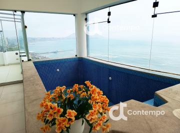 Departamento de 5 habitaciones, Lima · Penthouse Malecón Cisneros - Miraflores Vista Espectacular Al Mar