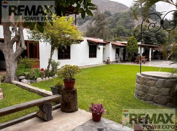 Casa · 2000m² · 7 Dormitorios · Venta Exclusiva Casa de Campo Fundo El Palmo – Chaclacayo