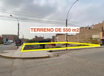 Terreno / Lote · 530m² · Terreno en Esquina de 530 m² en Av Juan Lecaros