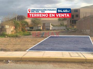 Terreno / Lote , Ica · Terreno Posada del Sol Frente Al Parque - Espalda de Av Principal