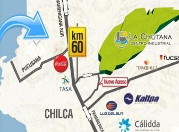Terreno / Lote · 5100m² · Terreno Industrial Parque La Chutana 5,100 m²
