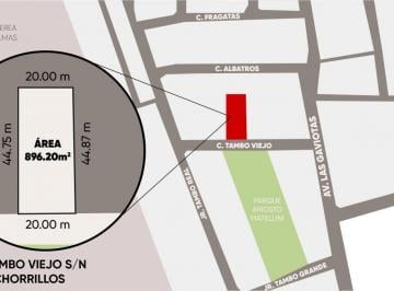 Terreno / Lote · 896ha · Estratégica Casa/terreno en Venta Para Proyecto Inmobiliario|chorrillos - Surco