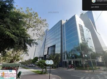 Oficina comercial · 220m² · 3 Dormitorios · 8 Estacionamientos · Alquilo Oficina Flat en Calle Amador Merino Reyna N 2, Piso 8, San Isidro