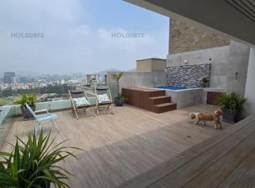 Departamento · 430m² · 3 Dormitorios · 4 Estacionamientos · Vendo Bello Departamento Duplex en Jirón Centinelas N 1, Piso 3, Urb, Las Casuarinas, Surco.
