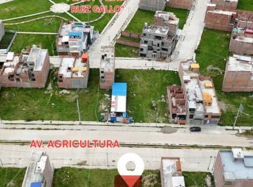 Terreno / Lote · 120m² · Terreno en Venta en Parques de Huancayo, Palian - 120 m²