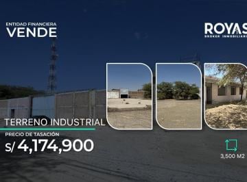 Terreno / Lote · 140m² · Entidad Financiera Vende Terreno Industrial Cercado - Distrito 26 de Octubre - Piura - 1301