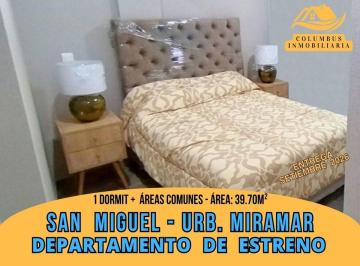 Departamento de 1 habitación, Lima · Miramar - Dpto de 1 Dormitorio + Áreas Comunes (Pre - Venta - en Acabados)