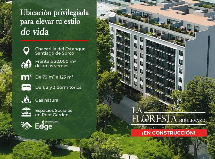 Desarrollo horizontal/vertical , Lima · La Floresta Boulevard