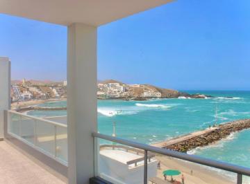 Terraza Frente al mar · Depa 130 m² con Terraza y Vista Al Mar en San Bartolo