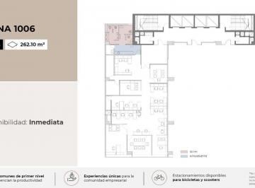 Departamento de 1 habitación, Lima · Oficina 262 m² Implementada Centro Empresarial Cronos Surco Us$5,174 + Igv