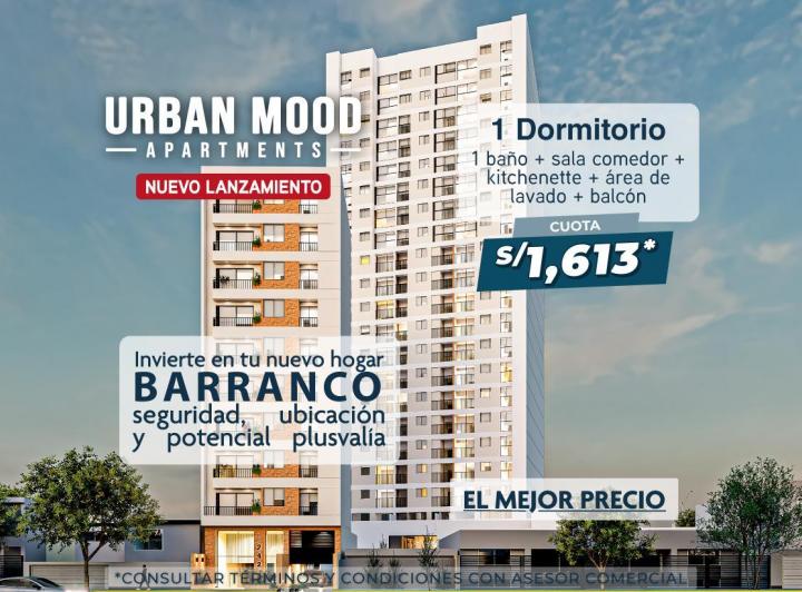 Desarrollo vertical , Lima · Urban Mood Apartments