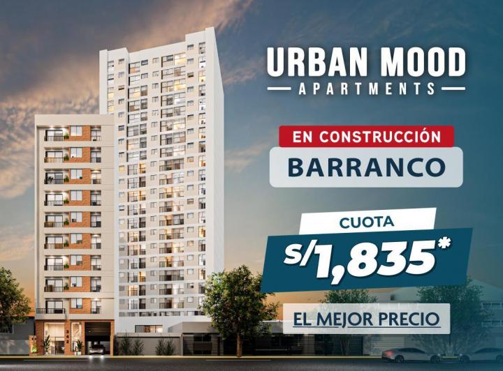 Desarrollo vertical , Lima · Urban Mood Apartments