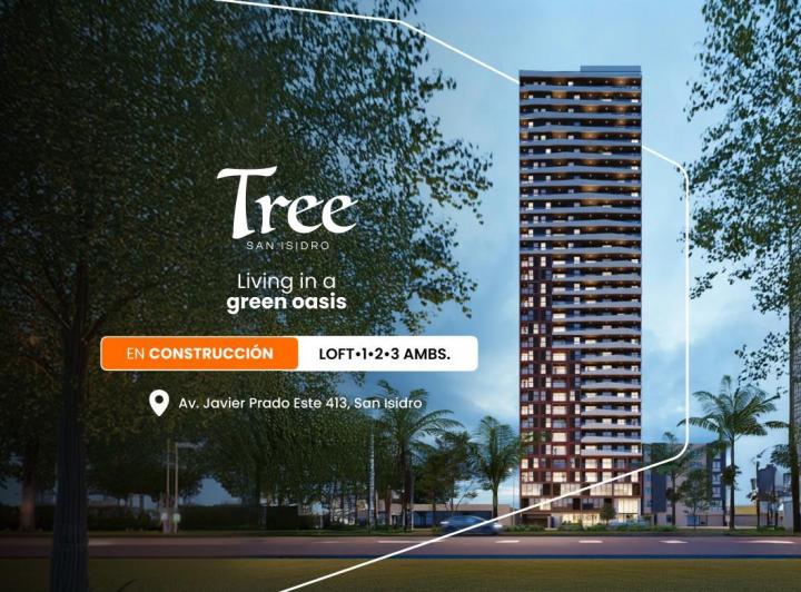 Desarrollo vertical , Lima · Tree San Isidro ¡En Construcción!
